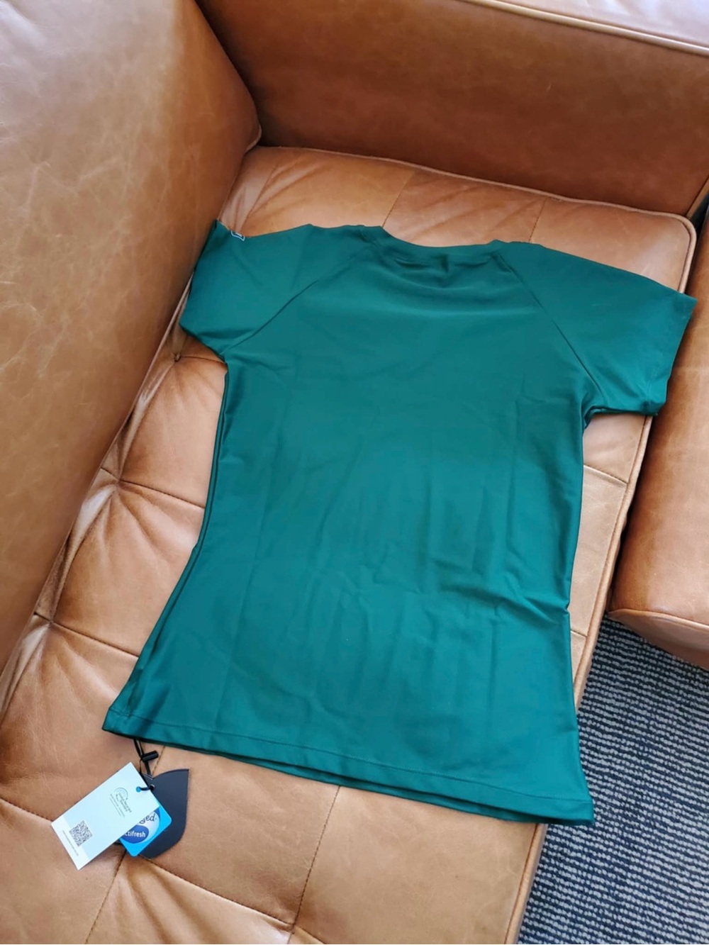 NWT Scrubs Contemporary Fit Green Women's Top size small - Picture 7 of 10